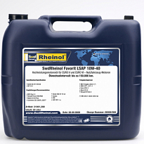 SWD Rheinol Масло моторное полусинтетическое LSAP 10W40 20л